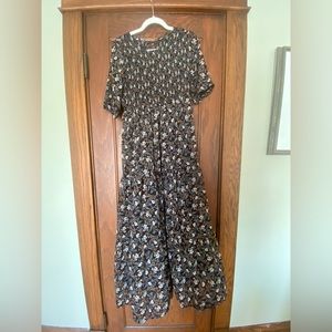 Women’s Blue Floral Dress